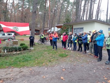 Uroczystości Niepodległościowe w Bolimowskim Parku Krajobrazowym., 